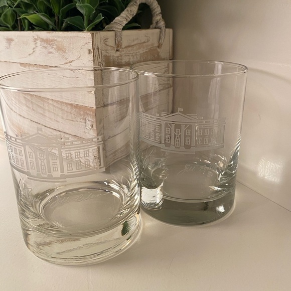President Joe & Jill Biden Old-Fashion Lowball Whiskey Rock Glass. Set of two - Picture 3 of 16